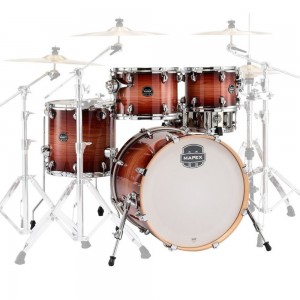 Mapex Armory 5 Pc. Fusion Shell Pack AR504SRA Redwood Burst